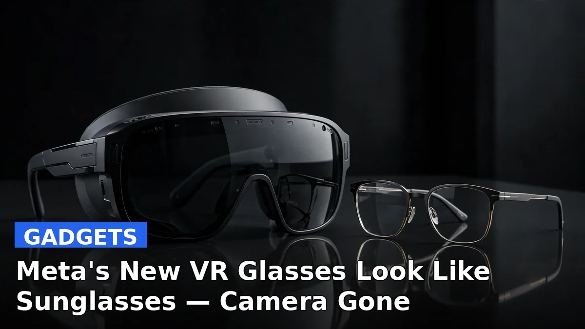 Meta VR Glasses and Ray-Ban Meta Audio smart glasses