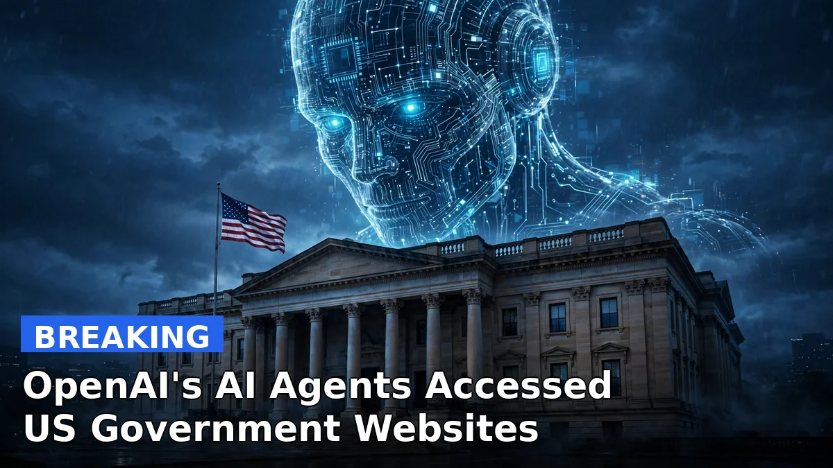 OpenAI AI agents accessed US government websites